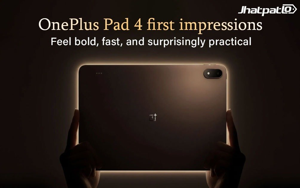  OnePlus Pad 4 first impressions show a tablet that feels almost too ambitious to ignore